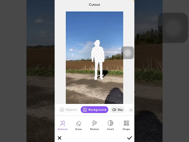 How To Use Auto Cutout In Photoleap App